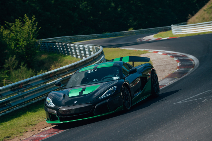 The Rimac Nevera sets a new record at Nürburgring and celebrates with the global premiere of Nevera Time Attack: A One-of-12