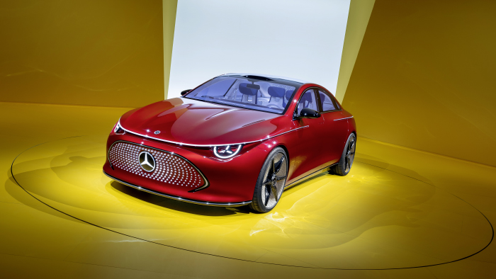 Mercedes-Benz Concept CLA Class: the electric future of desire