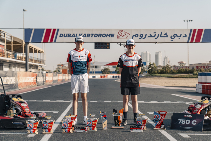 YOUNG UAE-BASED KARTING DRIVERS EAGER TO TASTE WORLD SUCCESS AFTER PODIUM FINISHES IN EUROPE