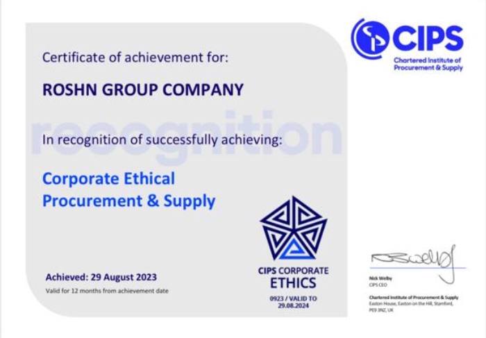 ROSHN achieves international ethical procurement kitemark, marking it as a globally trusted partner of choice