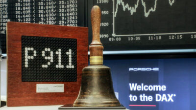 Porsche pleased with first year after IPO