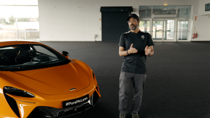 Supercar Majlis founding member Qais Sedki experiences the exhilaration of the McLaren Artura