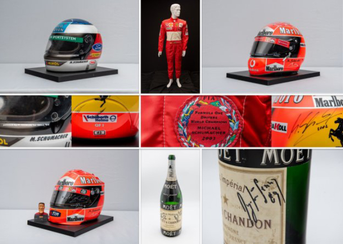 FULL THROTTLE – THE SCHUMACHER COLLECTION SOARS: RM SOTHEBY’S ONLINE AUCTION OF F1 AUTOMOBILIA HITS $2.6M, OUTPERFORMING ESTIMATES BY NEARLY 70%