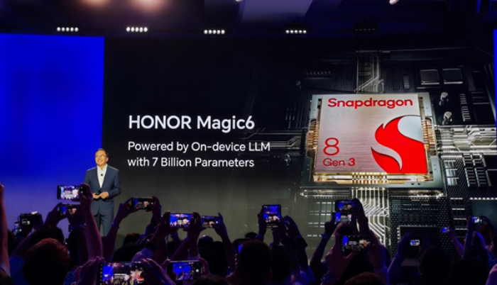 HONOR Magic6 to Feature On-device LLM Powered by Snapdragon 8 Gen 3 Mobile Platform