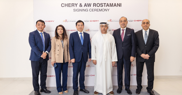 AWROSTAMANI GROUP PARTNERS WITH CHERY TO EMPOWER UAE’S AUTOMOTIVE SECTOR