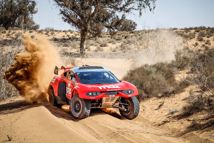 BRX DUO PLAY IT SAFE IN MOROCCO . . Loeb, Terranova give Bahrain Raid Xtreme steady start as Al Attiyah closes in on world title