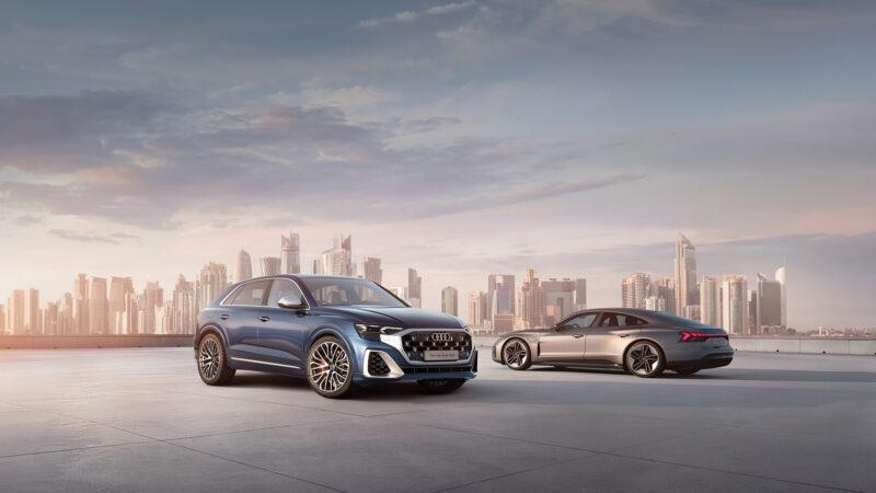 New Audi Q8 Makes World Premiere at Geneva International Motorshow Qatar as Brand Also Unveils a peek into its F1 future New Audi Q8 Makes World Premiere at Geneva International Motorshow Qatar as Brand Also Unveils a peek into its F1 future