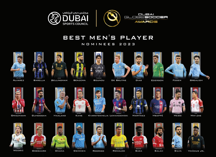 As Voting Opens for Dubai Globe Soccer Awards, European Champions Man City Dominate Nominations As Voting Opens for Dubai Globe Soccer Awards, European Champions Man City Dominate Nominations
