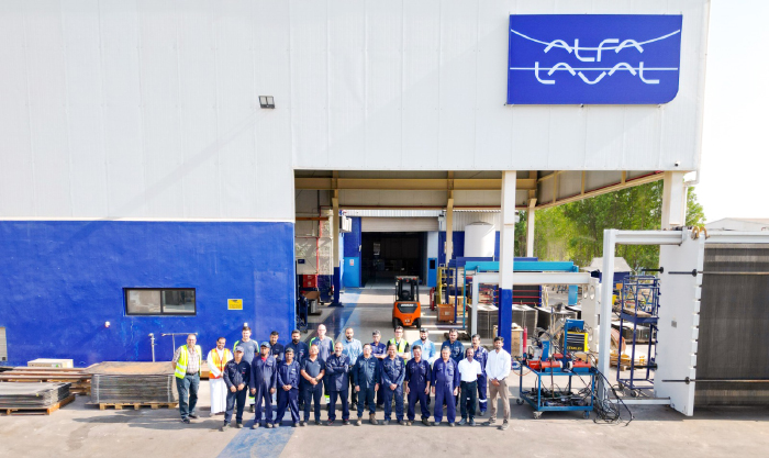 Ground-breaking Alfa Laval PHE assembly centre opens in Jubail