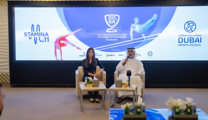 أكثر من 600 مشارك في بطولة دبي المفتوحة لأكاديميات الجمباز