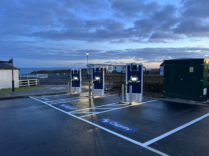 Osprey Charging and Heritage Great Britain PLC open new rapid EV charging site at John o’ Groats
