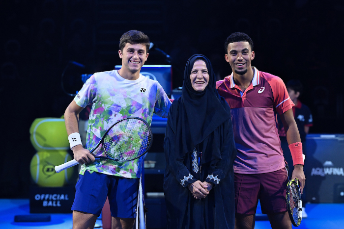 History made on opening day of Next Gen ATP Finals – Saudi Arabia’s first official professional tennis event