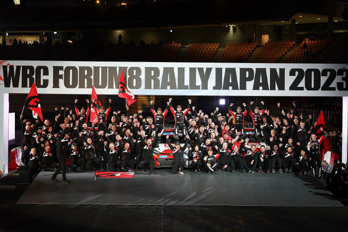 TOYOTA GAZOO Racing Concludes WRC Season with 1-2-3 Podium Finish at Rally Japan