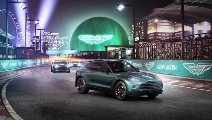 Supercar of SUVs unleashed on the Las Vegas Strip Circuit™ as Aston Martin celebrates brand’s biggest-ever F1® race weekend