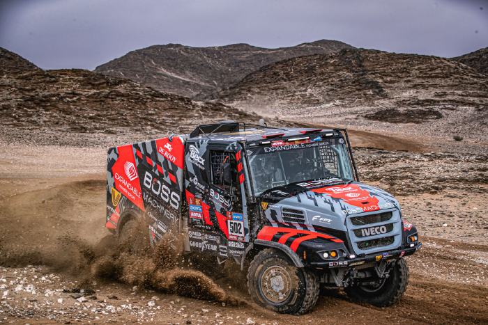 Goodyear’s robust support powers Team De Rooy in the 2024 Dakar rally challenge