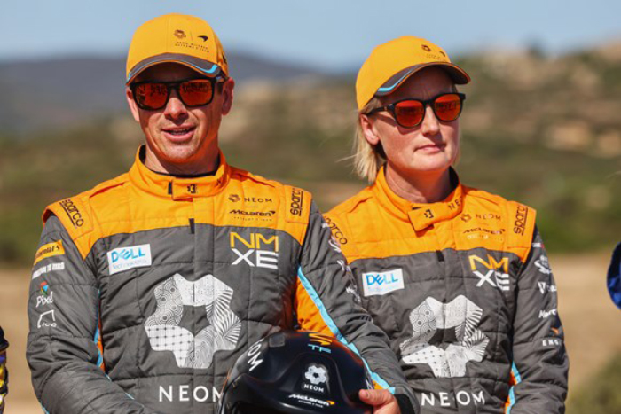 Tanner Foust and Emma Gilmour to leave NEOM McLaren Extreme E Team following 2023 season