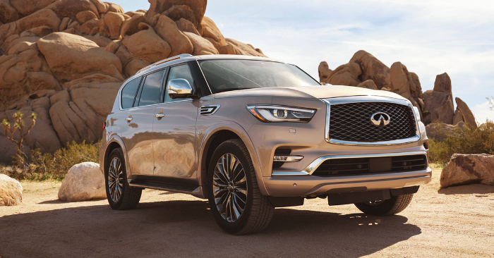 INFINITI QX80: A Luxurious Winter Companion