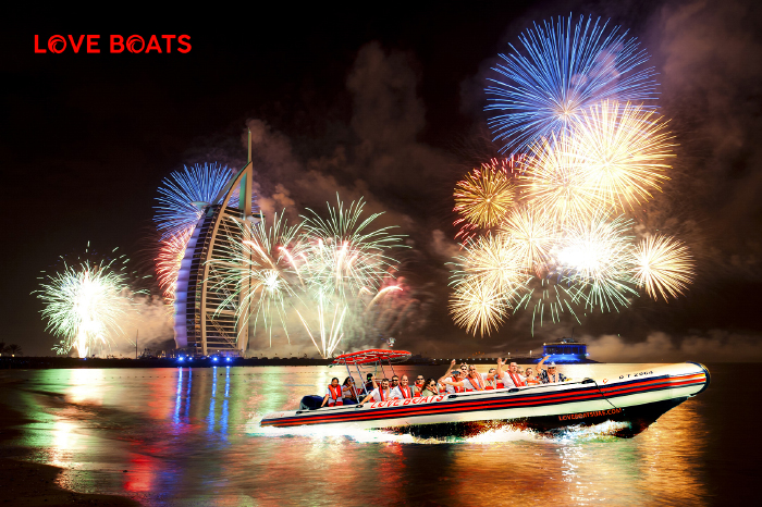 Experience the Best New Year’s Eve in Dubai with Spectacular Fireworks and Breathtaking Views with LOVE BOATS UAE
