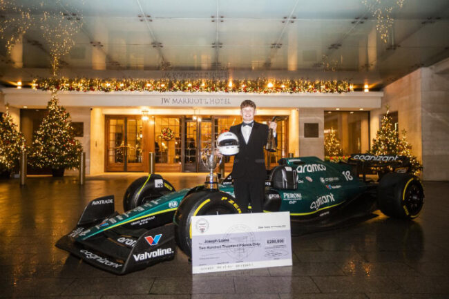 Joseph Loake wins the 2023 Aston Martin AUTOSPORT BRDC Young Driver of the Year Award Joseph Loake wins the 2023 Aston Martin AUTOSPORT BRDC Young Driver of the Year Award