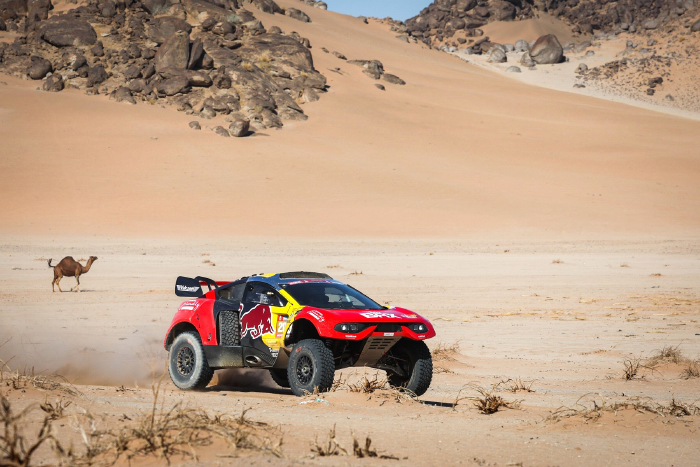 French star gives Bahrain Raid Xtreme fifth stage victory as Sainz claims fourth outright win