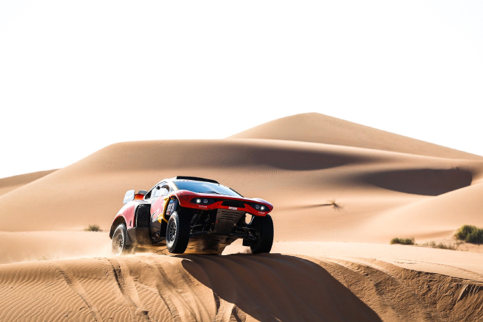 Loeb wins tactical battle to boost BRX in Dakar Rally