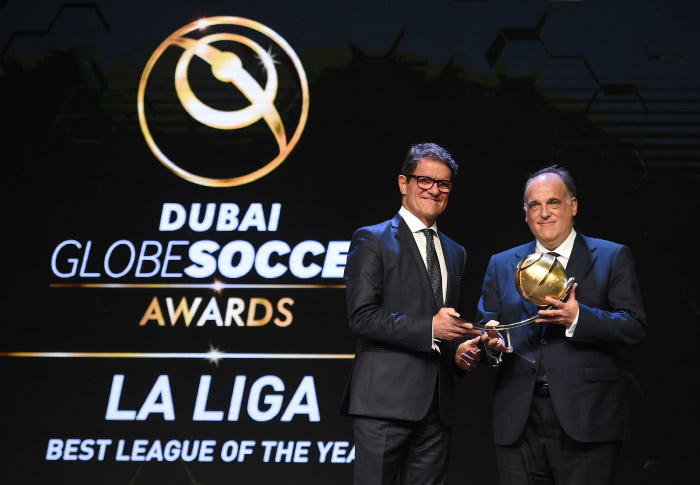 FOOTBALL FRENZY AS STARS GET SET FOR DUBAI INTERNATIONAL SPORTS CONFERENCE AND GLOBE SOCCER AWARDS
