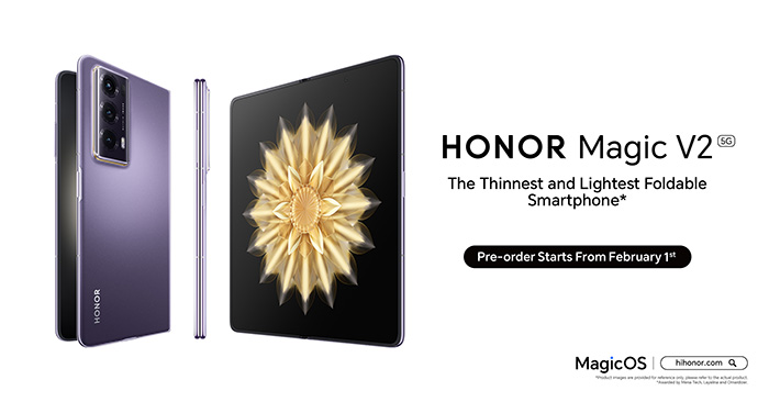 HONOR Announces the Upcoming Launch of HONOR Magic V2