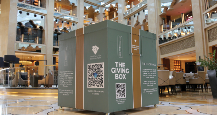 The H Dubai Introduces a ‘Giving Box’ at its Lobby to Collect Preloved Items in Partnership with Thrift for Good, Expanding its Commitment to Sustainability