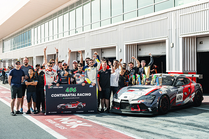 Continental Racing: Emirati Team Clinches Victory in GT4 Class at the Hankook 24H Dubai