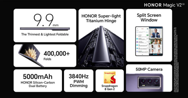 HONOR Announces the Official Availability of the Long-Awaited HONOR Magic V2 HONOR Announces the Official Availability of the Long-Awaited HONOR Magic V2