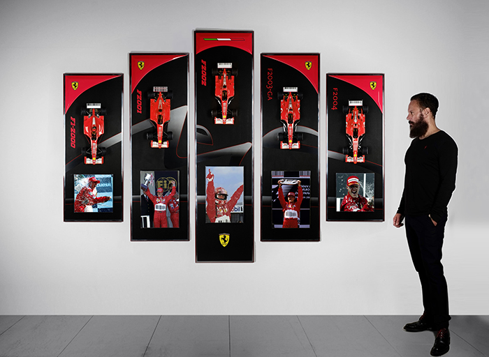 AMALGAM REVEAL THREE WAYS TO DISPLAY THE MICHAEL SCHUMACHER COLLECTION