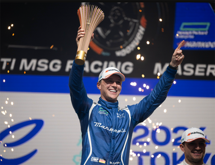 MAXIMILIAN GUENTHER SECURES VICTORY FOR MASERATI MSG RACING IN DEBUT TOKYO E-PRIX