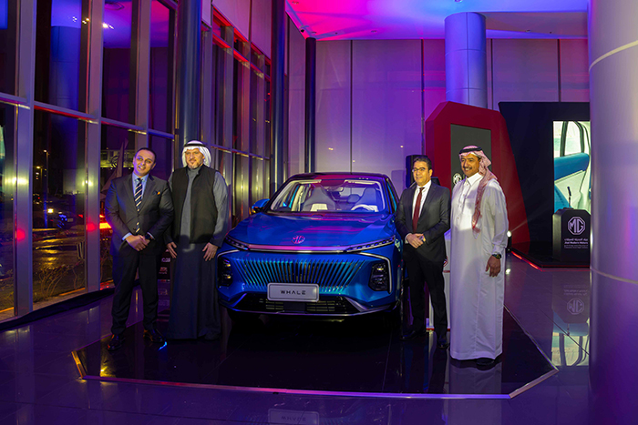 Jiad Modern Motors, a Mohamed Yousuf Naghi company, inaugurates MG’s largest integrated showroom in the Eastern Region and launches the all-new MG Whale