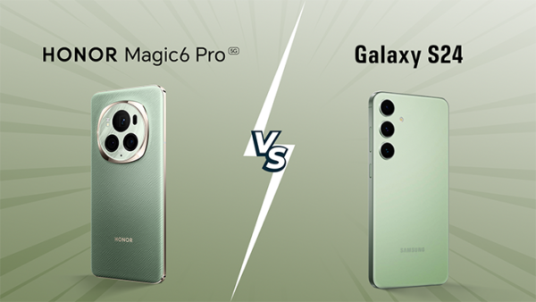 المواجهة بين HONOR Magic 6 Pro و Samsung Galaxy S24: من سيتفوق بإمكانات الذكاء الاصطناعي المواجهة بين HONOR Magic 6 Pro و Samsung Galaxy S24: من سيتفوق بإمكانات الذكاء الاصطناعي