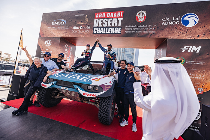 A DESERT CHALLENGE FOR THE AGES WITH TWO FOUR-TIME WINNERS AS AL-ATTIYAH VAULTS UP WORLD RALLY-RAID CHAMPIONSHIP RANKINGS