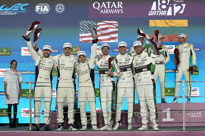 Aston Martin Vantage GT3 records brilliant double podium finish on World Championship debut in Qatar