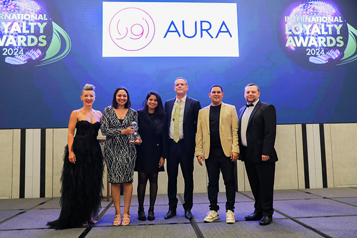 Aura wins accolades at the International Loyalty Awards