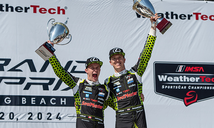 Amazing Victory for Lexus Team at Long Beach IMSA Sports Car Race