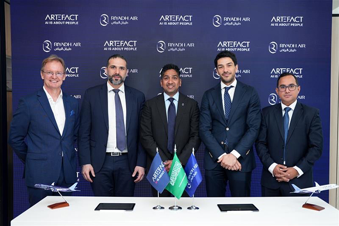 Riyadh Air and Artefact Sign Strategic Partnership to Innovate AI Solutions for the Aviation Industry