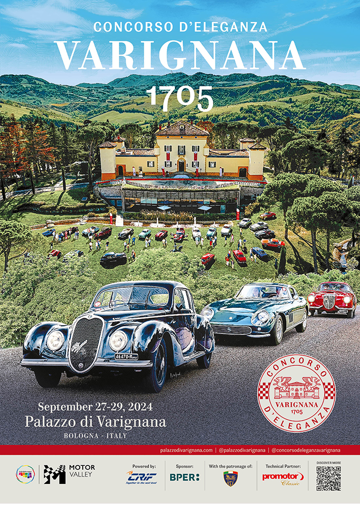 The World’s Most Exclusive Concours Event Returns: 2024 Concorso d’Eleganza Varignana 1705 Dates and Jury Announced