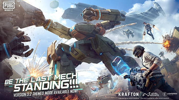 UNLEASH THE POWER OF MECHA IN PUBG MOBILE’S VERSION 3.2 UPDATE