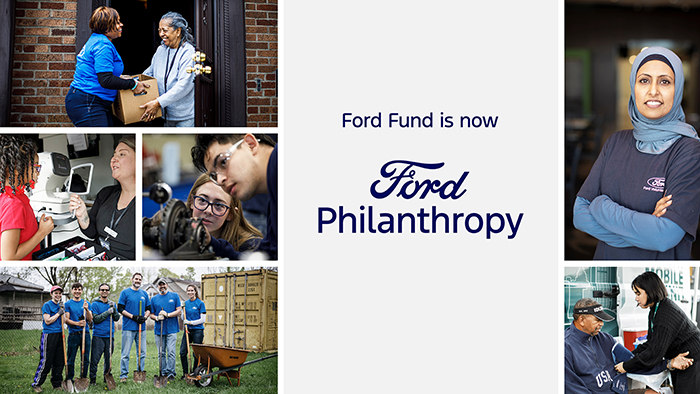 Ford Fund Rebrands as Ford Philanthropy