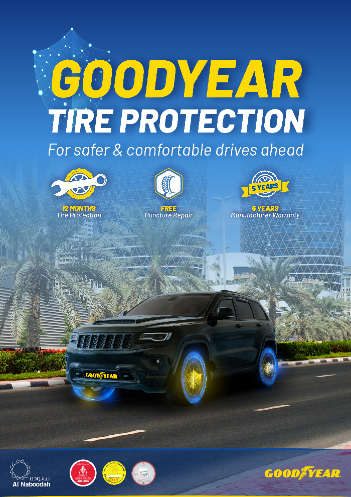 The Goodyear Extended Tire Protection Program Now Available Across the UAE