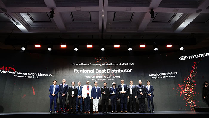 Hyundai Motor Global Honors Authorized Distributors in Saudi Arabia at Annual Regional Ceremony