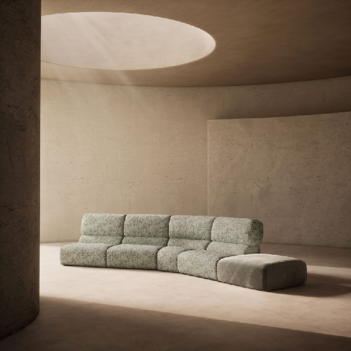 ناتوزي إيطاليا تكشف عن أريكة «مومينتو» من تصميم سيموني بوناني