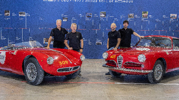 Alfa Romeo’s 1000 Miglia 2024 kicks off