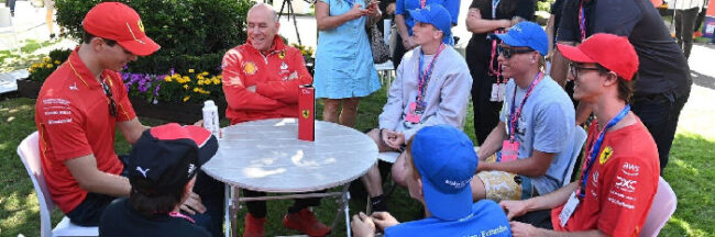 Make-A-Wish® Celebrates F1® Wish Granting and New Collaboration with GP Management Make-A-Wish® Celebrates F1® Wish Granting and New Collaboration with GP Management