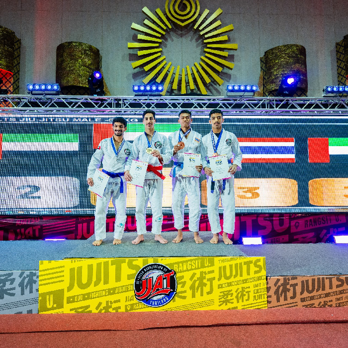 UAE Jiu-Jitsu National Team Secures 15 Medals at Grand Prix Thailand Open