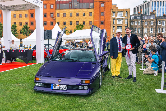 London Concours Crowns One-of-a-kind Lamborghini Diablo Prototype as Best in Show for 2024