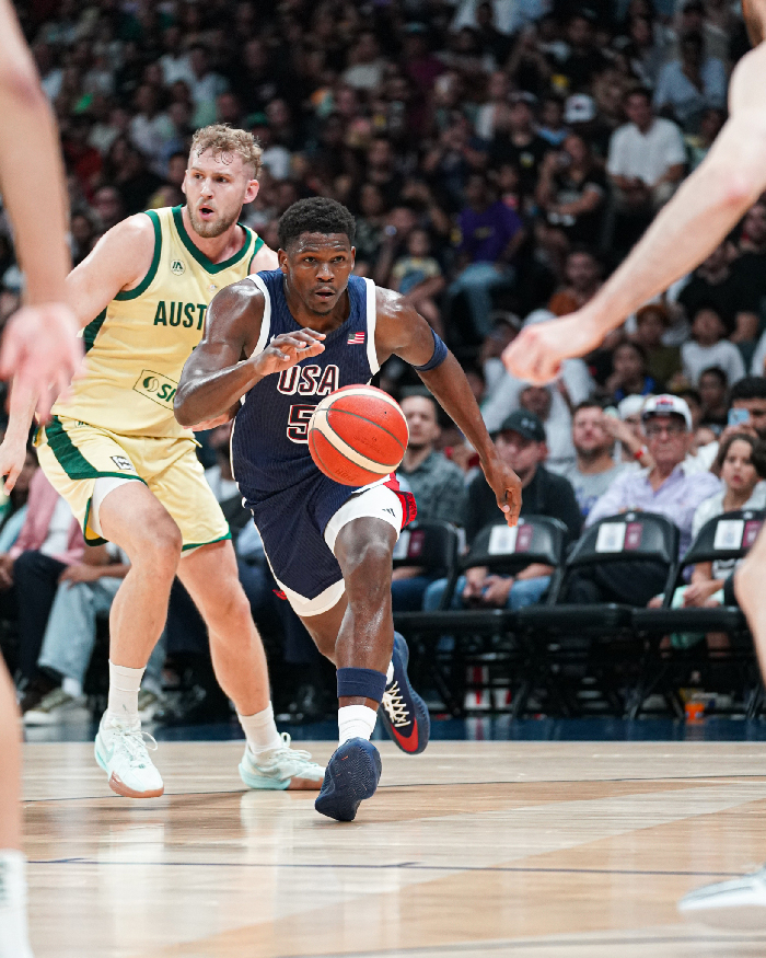 USA RECORD 98-92 SHOWCASE WIN OVER AUSTRALIA